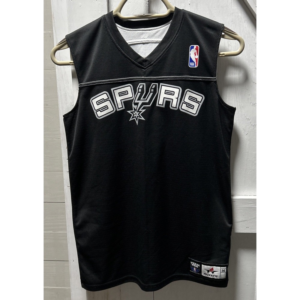 Alleson Athletics Basketball Jersey San Antonio Spurs Youth M Reversible